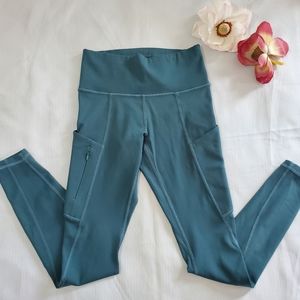 Athleta XXS green leggings